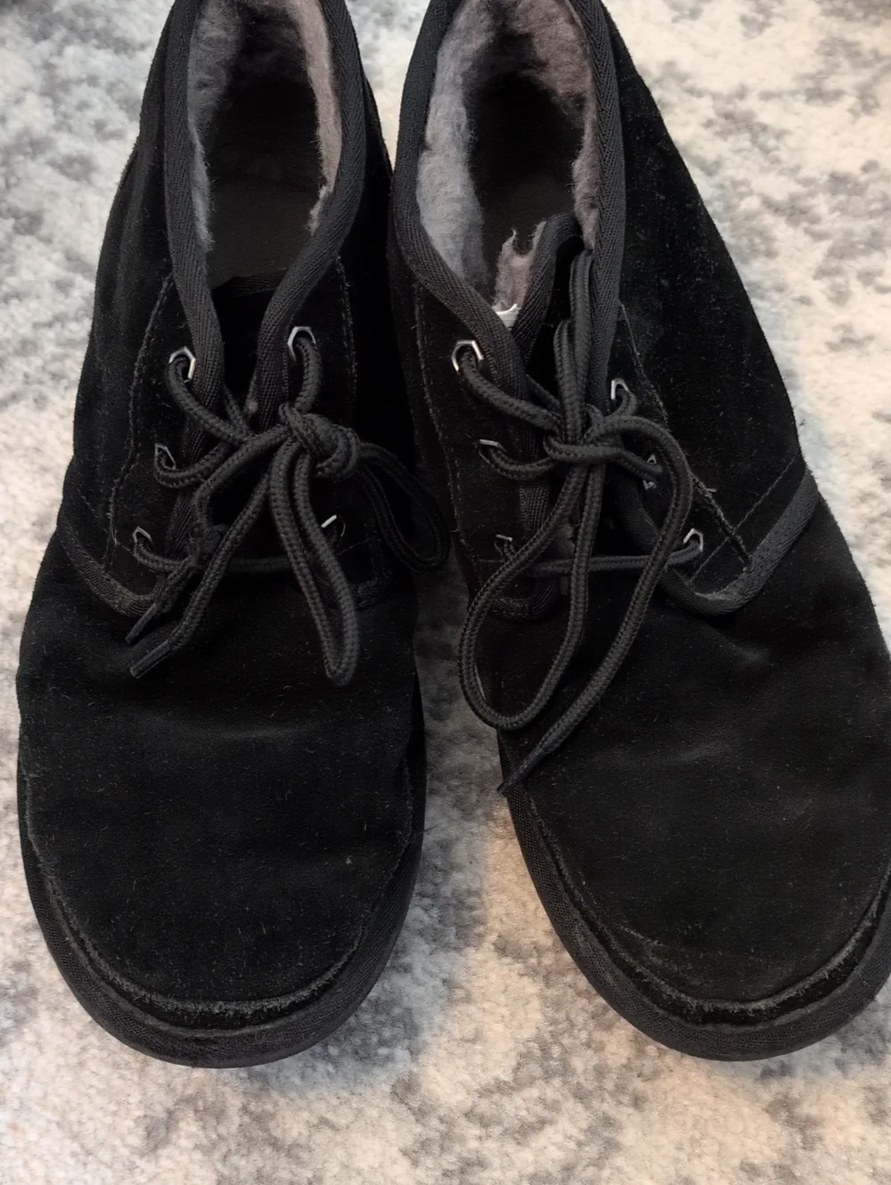 UGG Men's Black Suede Chukka Boots